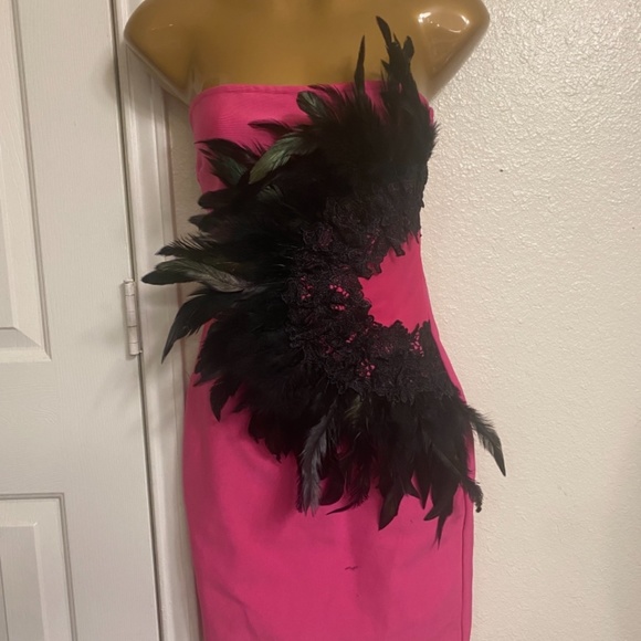 Fashion Nova bandage feather dresses - Picture 7 of 11